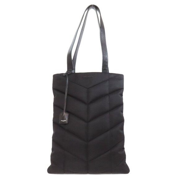 SAINT LAURENT Black Tote Bag - Picture 1 of 11